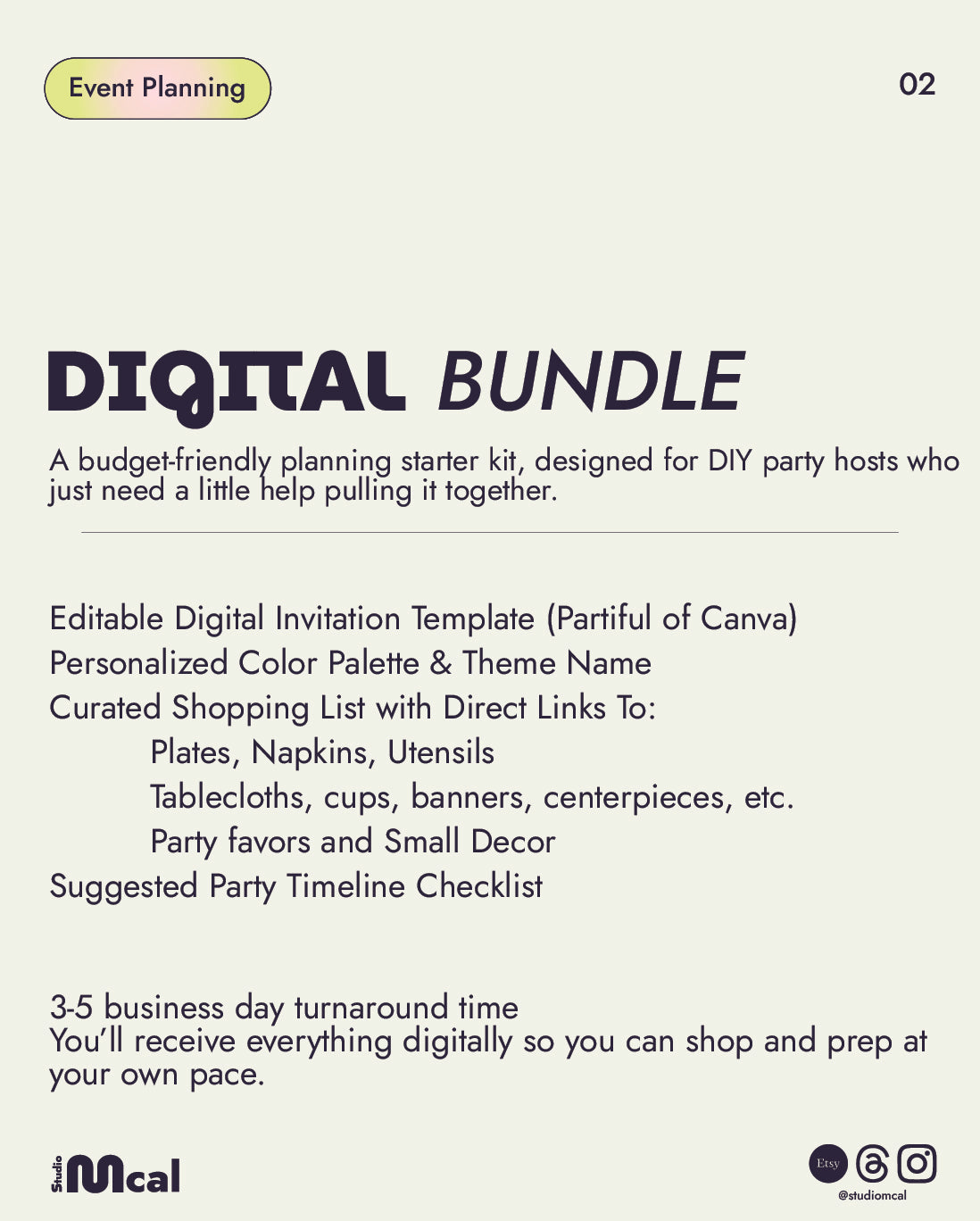 Digital Party Bundle