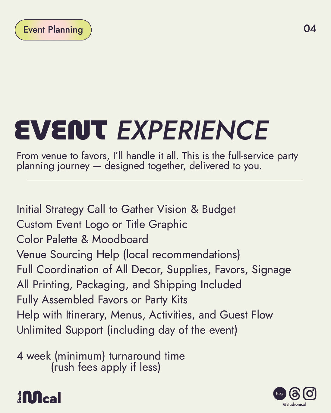 Event Experience
