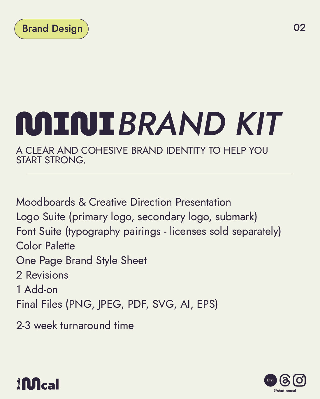 Mini Brand Kit