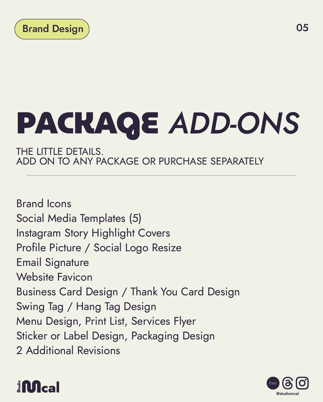 Mini Brand Kit